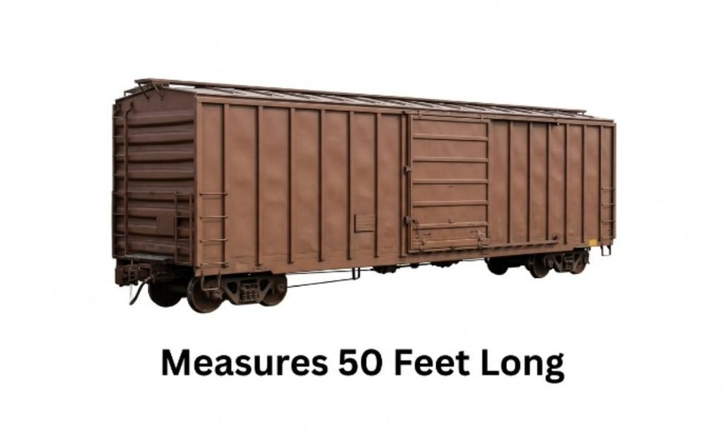 2. Large Railroad Boxcar