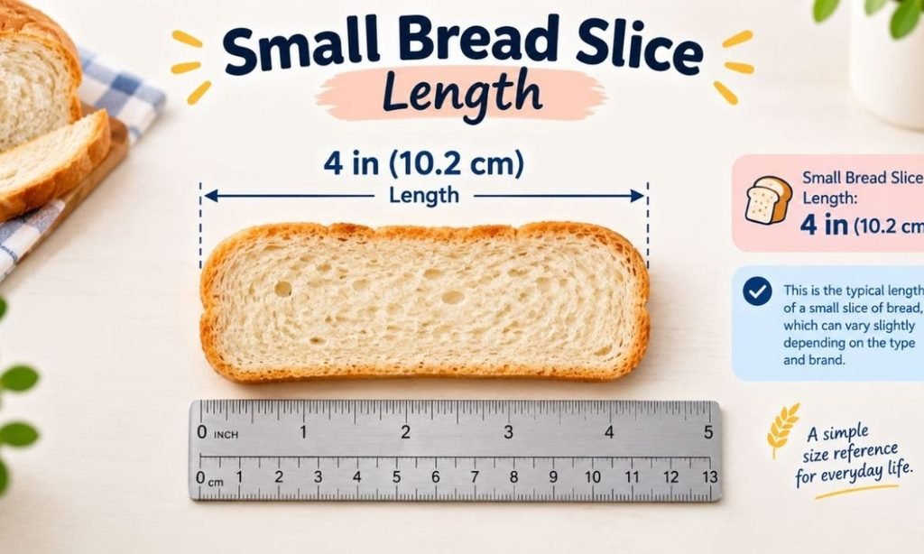 3. Small Bread Slice Length