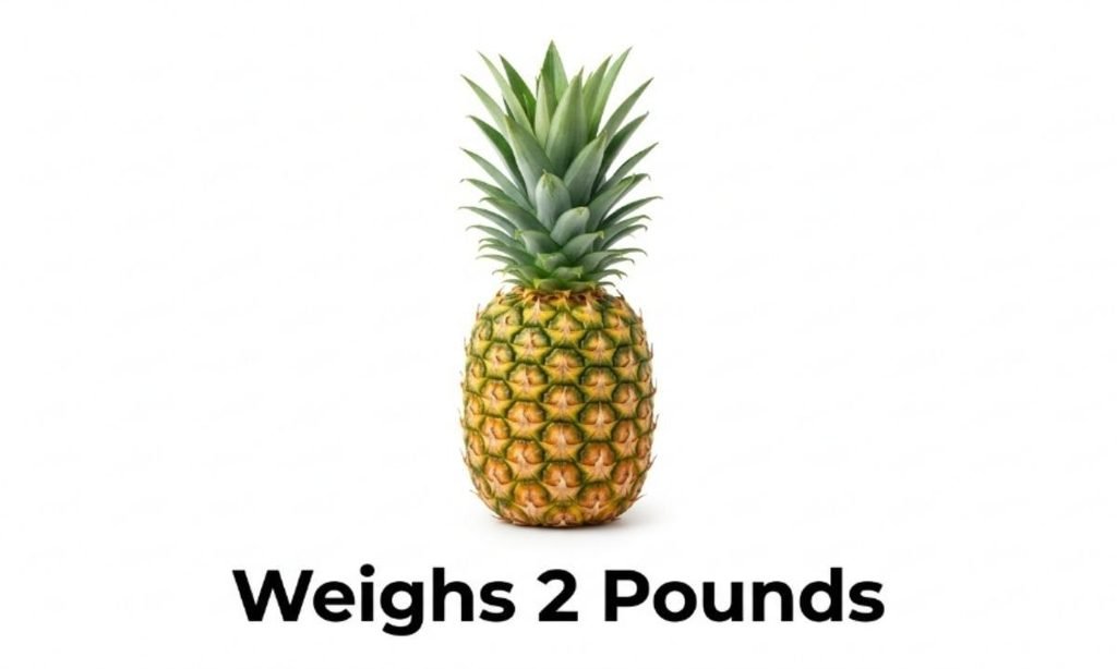 A Large Ripe Pineapple