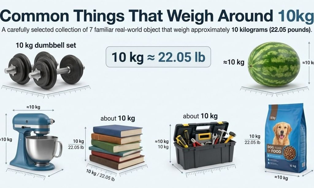 Common Things That Weigh Around 10kg