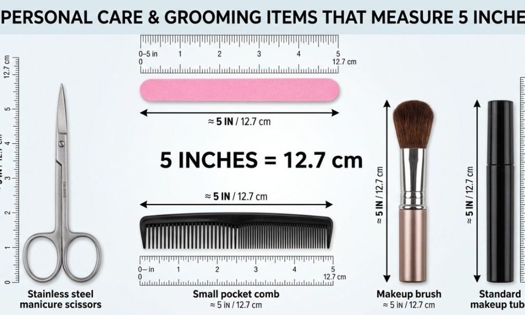 Personal Care & Grooming Items That Measure 5 Inches
