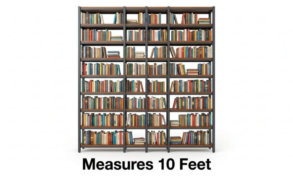 Tall Commercial Bookshelf