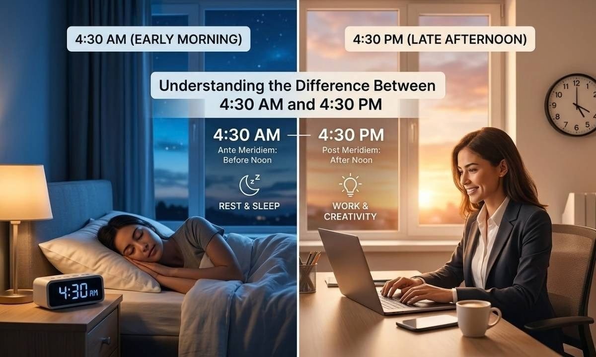Understanding the Difference Between 430 AM and 430 PM 