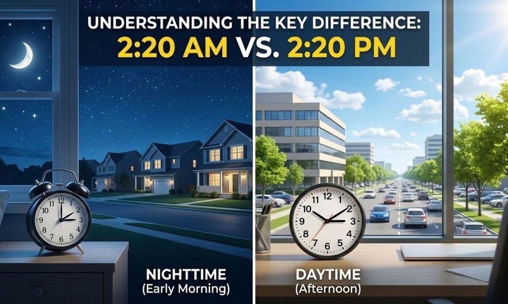 220 AM vs. 220 PM Understanding the Key Difference