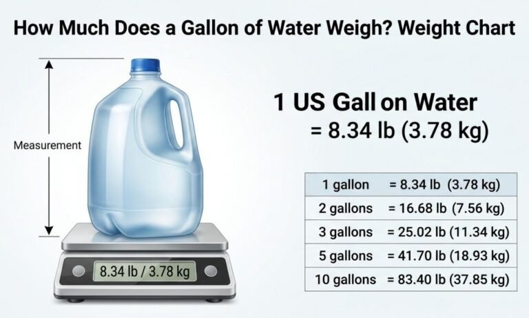 how much does 250 gallons of water weigh