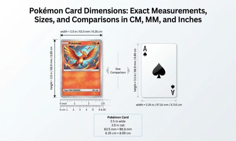 pokemon card size