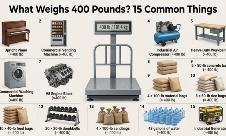 what weighs 400 pounds