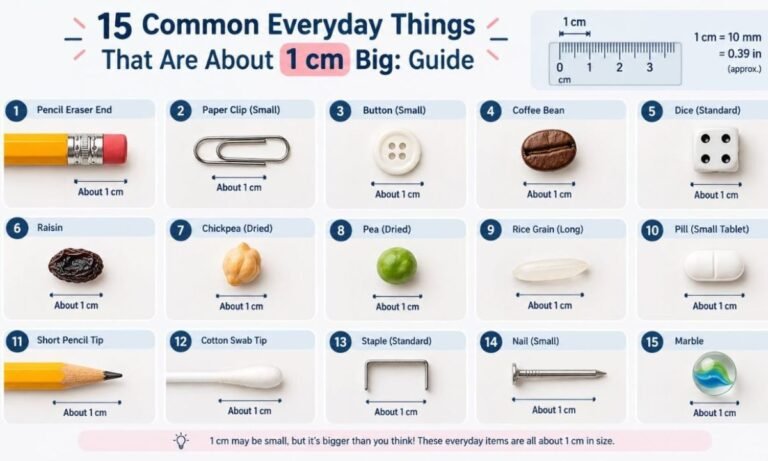 how big is 1 cm