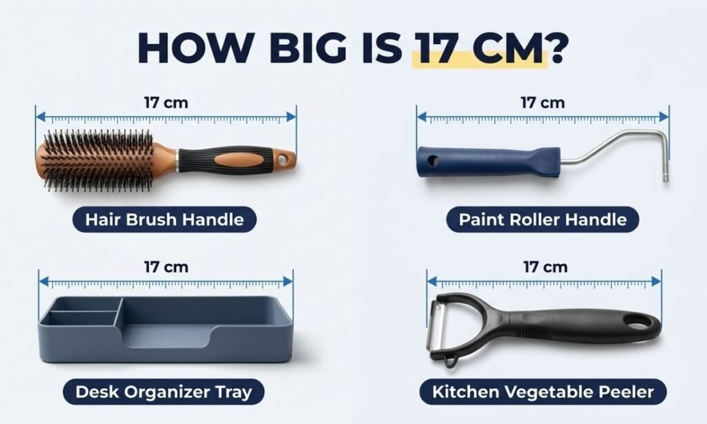 how big is 17cm