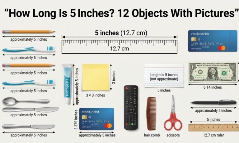 how big is 5 inches