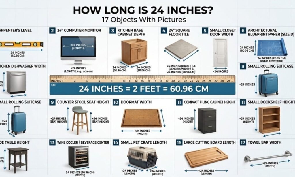 how much is 24 inches